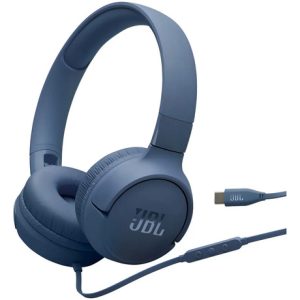 Auriculares Jbl Tune 520c Cableado Usb c Color Azul