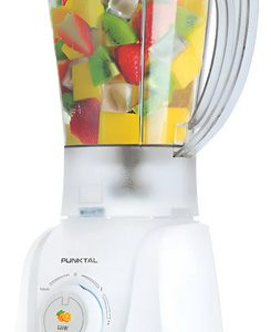 Licuadora Punktal 520w 1,5l Con Cuchilla Pica Hielo Color Bl