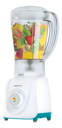 Licuadora Punktal 520w 1,5l Con Cuchilla Pica Hielo Color Bl