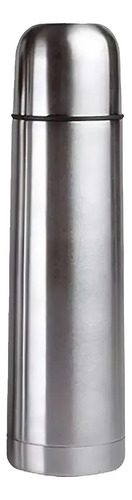 Termo Bala 1 Litro Acero Inoxidable Doble Capa Termica Plateado - Imagen 10