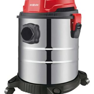 Aspiradora Enxuta 20l 1600w Rojo Plateado Sin Bolsa Sopladora Plateado/rojo/negro