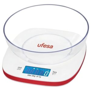 Balanza De Cocina Ufesa Bc1450 Color Blanco