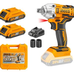 Llave De Impacto Ingco Ciwli2038 Inalámbrica 1/2 300nm Color