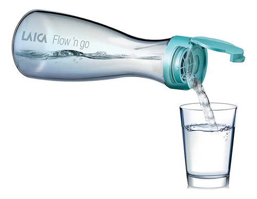 Botella Purificador Laica Flow'n Go C/ Filtro Agua Italiano - Imagen 3