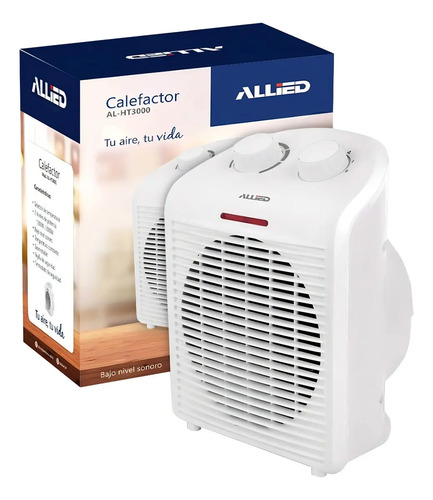 Caloventor Allied Al-ht3000 2000w Blanco Con Termostato - Imagen 2