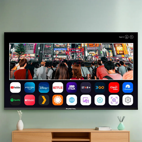 Televisor Led Smart Tv 65 Punktal Pk-65w4k 4k Frameless - Imagen 2