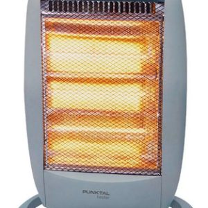 Estufa Halogena Punktal Giratoria Potencia 1200W Niveles 3 Color Gris