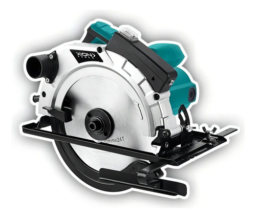 Sierra Circular Xion 1500w 5000rpm Xi-toolcs15 Frecuencia Verde Verde Oscuro 50 Hz/60 Hz