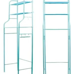 Estantes Armario Mueble Organizador Baño Inodoro Metal Acero