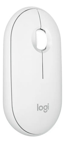 Mouse Logitech M350s Pebble 2 Bluetooth Blanco Inalambrico Color Blanco Crudo - Imagen 2