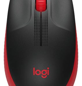 Mouse Inalámbrico Logitech M190 Rojo