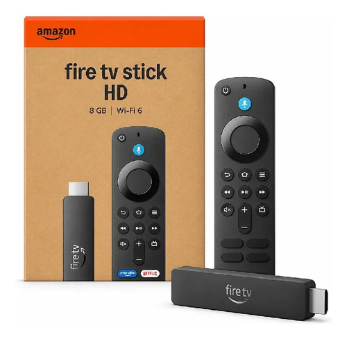 Convertidor A Smart Tv Amazon Fire Tv Stick Hd 2026, 8gb, Co Negro Si
