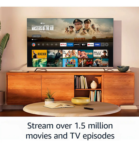 Amazon Fire Tv Stick Hd Streaming Media Player 8gb Color Negro Con Adaptador 110/220 Volts De Voz - Imagen 2