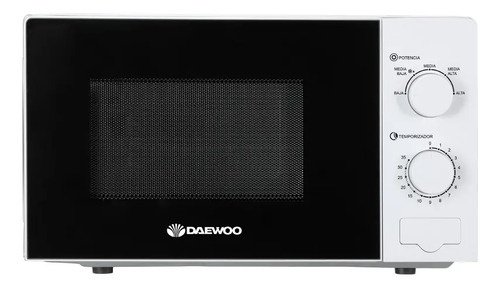 Microondas Daewoo Manual Blanco 700w 20lts