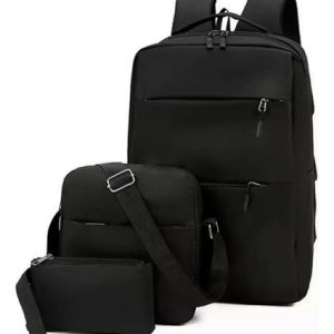 Set Bolsos Mochila Impermeable 3 En 1 Notebook