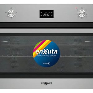 Horno Eléctrico De Empotrar Digital Heenx5900dig Enxuta Eh Color Plateado