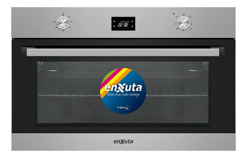 Horno Eléctrico De Empotrar Digital Heenx5900dig Enxuta Eh Color Plateado