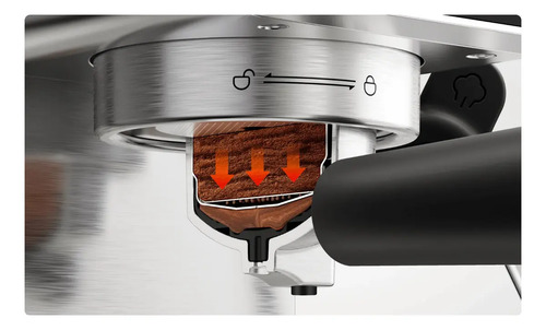 Cafetera Xiaomi Espresso Semi-automática 20 Bares 1350w Acero Inoxidable 0.9l Espumador Profesional Compacta - Imagen 8