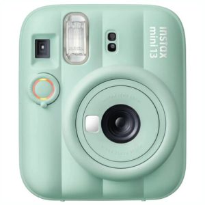 Cámara Fuji Instax Mini 13 Fotos Instantáneas Con Espejo Integrado Para Selfies - Lagoon Green Verde