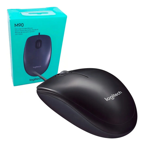 Mouse Logitech M90 910-004053 negro - Imagen 4