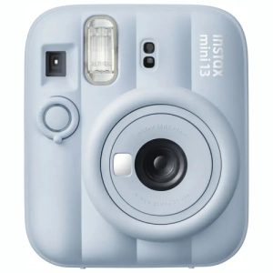Cámara Fuji Instax Mini 13 Fotos Instantáneas Con Espejo Integrado Para Selfies - Frost Blue Azul