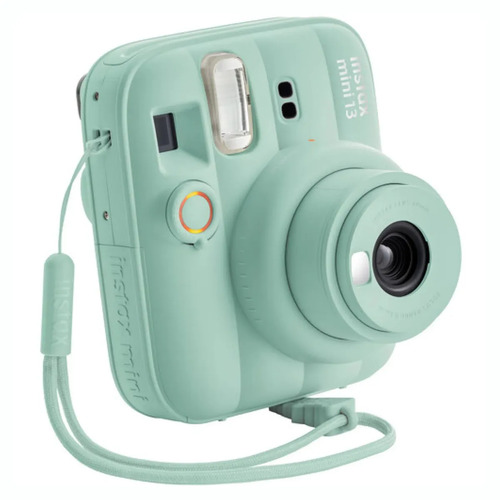 Cámara Fuji Instax Mini 13 Fotos Instantáneas Con Espejo Integrado Para Selfies - Lagoon Green Verde - Imagen 4