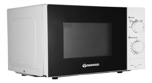 Microondas Daewoo Manual Blanco 700w 20lts - Imagen 3
