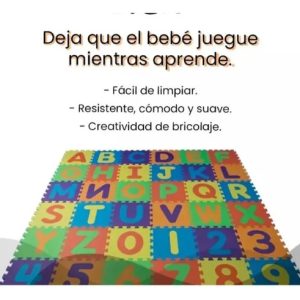 Alfombra Piso Goma Eva Infantil Encastrable X Unidad