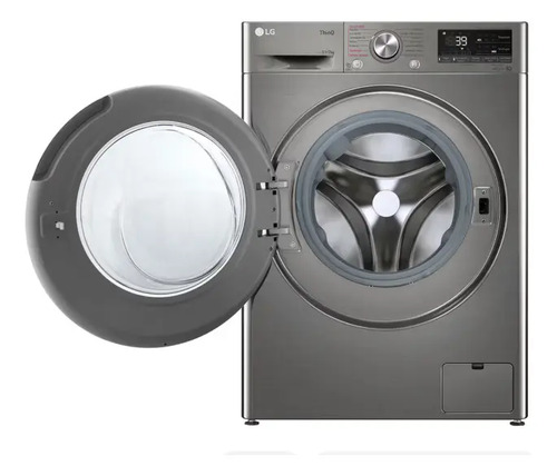 Lavarropas Automático LG Lava&seca Hasta 11kg Color Plateado - Imagen 2