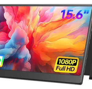 Monitor Portatil Ufyql 15.6 Fhd 1080p Ips Hdr Usbc Hdmi Negro