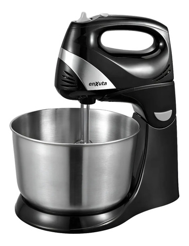 Batidora De Pie Enxuta Color Negro 5 Velocidades