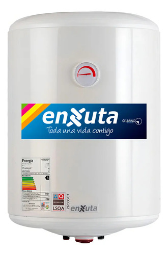 Termotanque Eléctrico Enxuta TENX2160 60L Blanco Eficiencia A