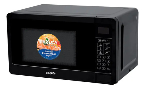 Microondas Enxuta Digital MOENX0320DNG negro 20L