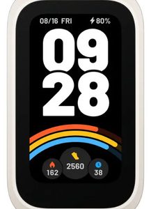 Reloj Smartwatch Xiaomi Band 9 Active: Pantalla Vibrante, Monitoreo Integral De Salud, Bluetooth 5.3 Y Batería De 18 Días - Beige White Mesh Blanco