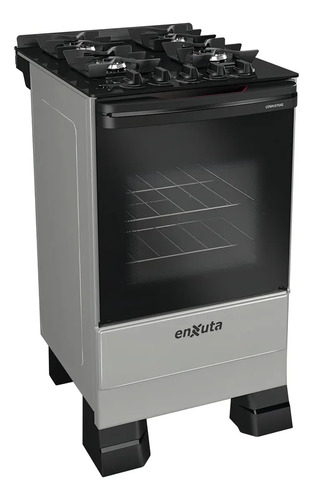 Cocina Multigas Enxuta Cenxv27542t 4 Hornallas Con Grill Gri - Imagen 2