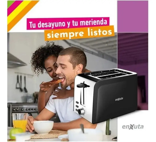 Tostadora Enxuta Sdaenxt280 2 Rodajas Acero Inoxidable 850w - Imagen 2