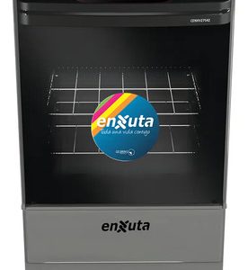 Cocina Multigas Enxuta Cenxv27542t 4 Hornallas Con Grill Gri