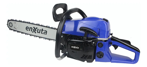 Motosierra A Nafta Enxuta Msnenx4152 20 52cc Lubricación Automática Azul