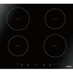 Anafe Inducción Eléctrico Enxuta AIENX960 Empotrable 4 Hornallas Negro