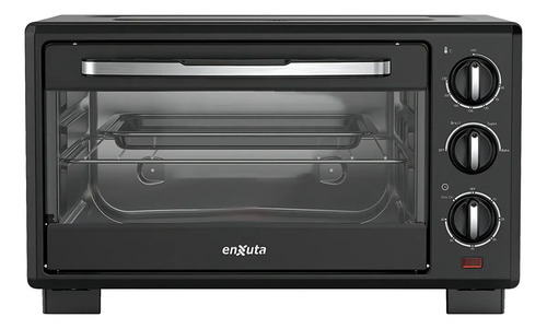 Horno Eléctrico De Mesa Enxuta Henx022n 1500w 22l Color Negr